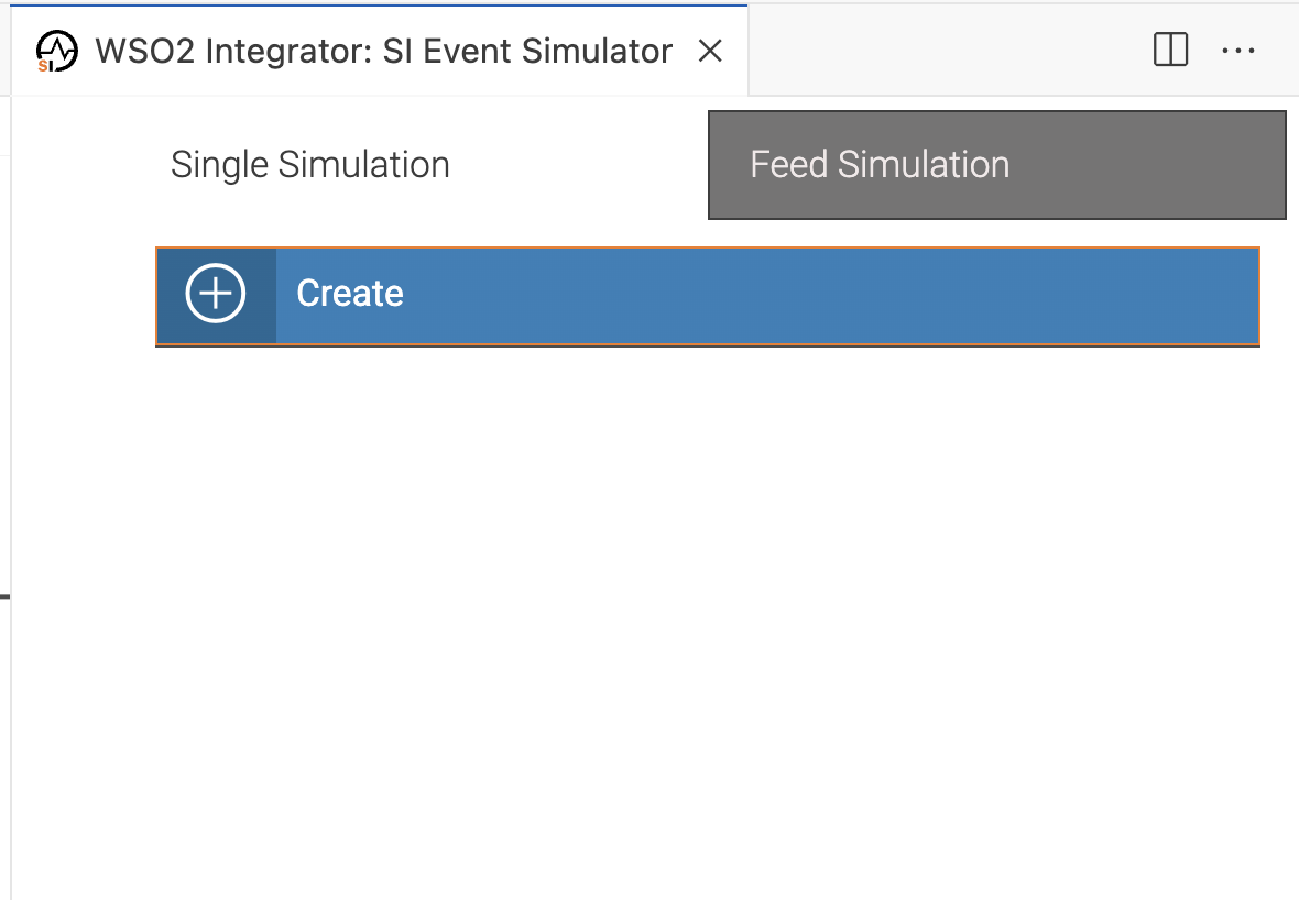 Feed Simulation Panel