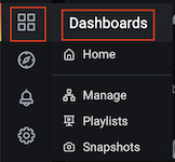 Access Grafana dashboards
